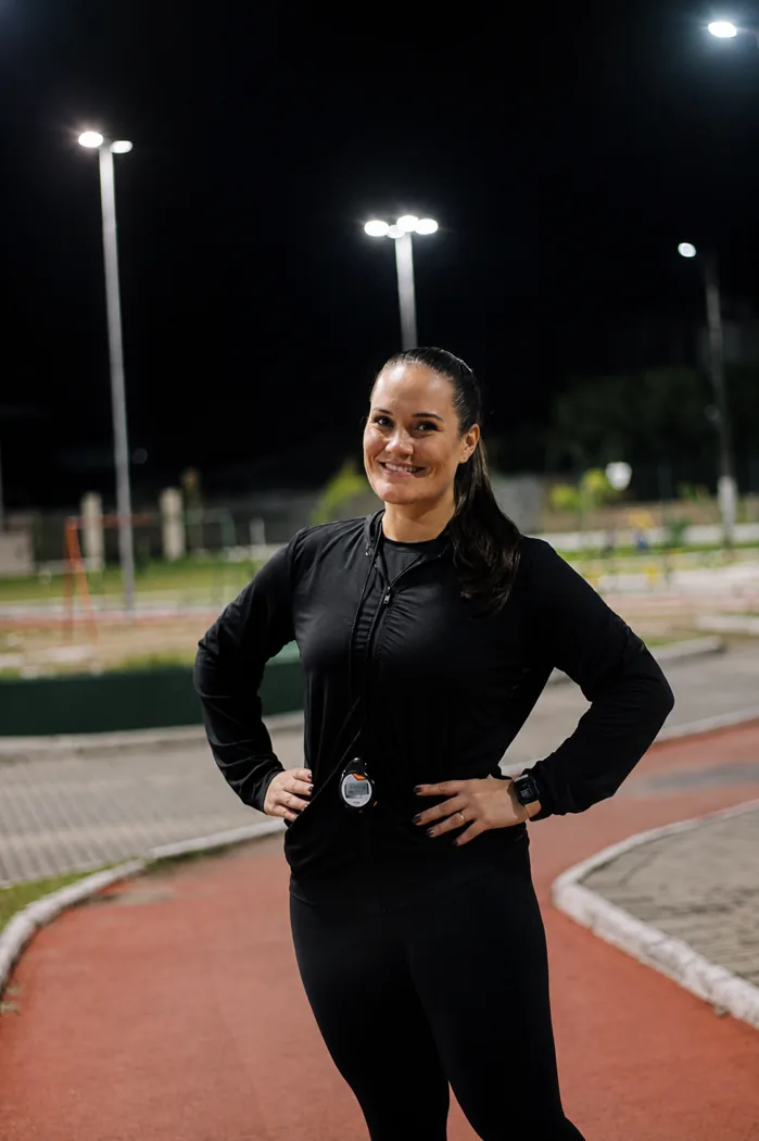 Mirelli Bianco Montegutti na pista de corrida